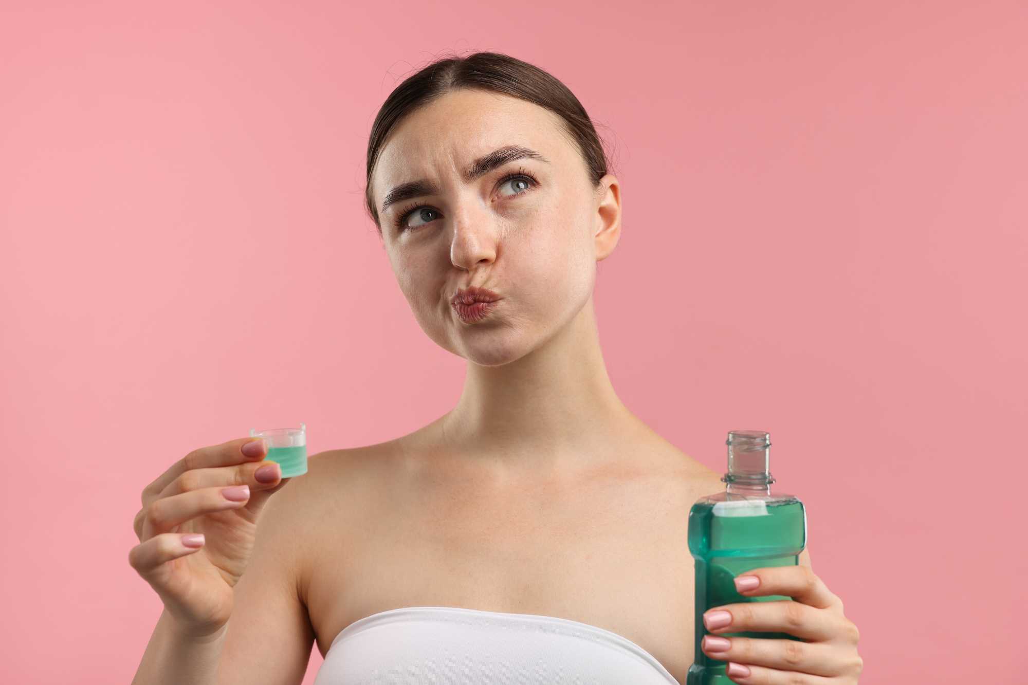 Používanie ústnej vody